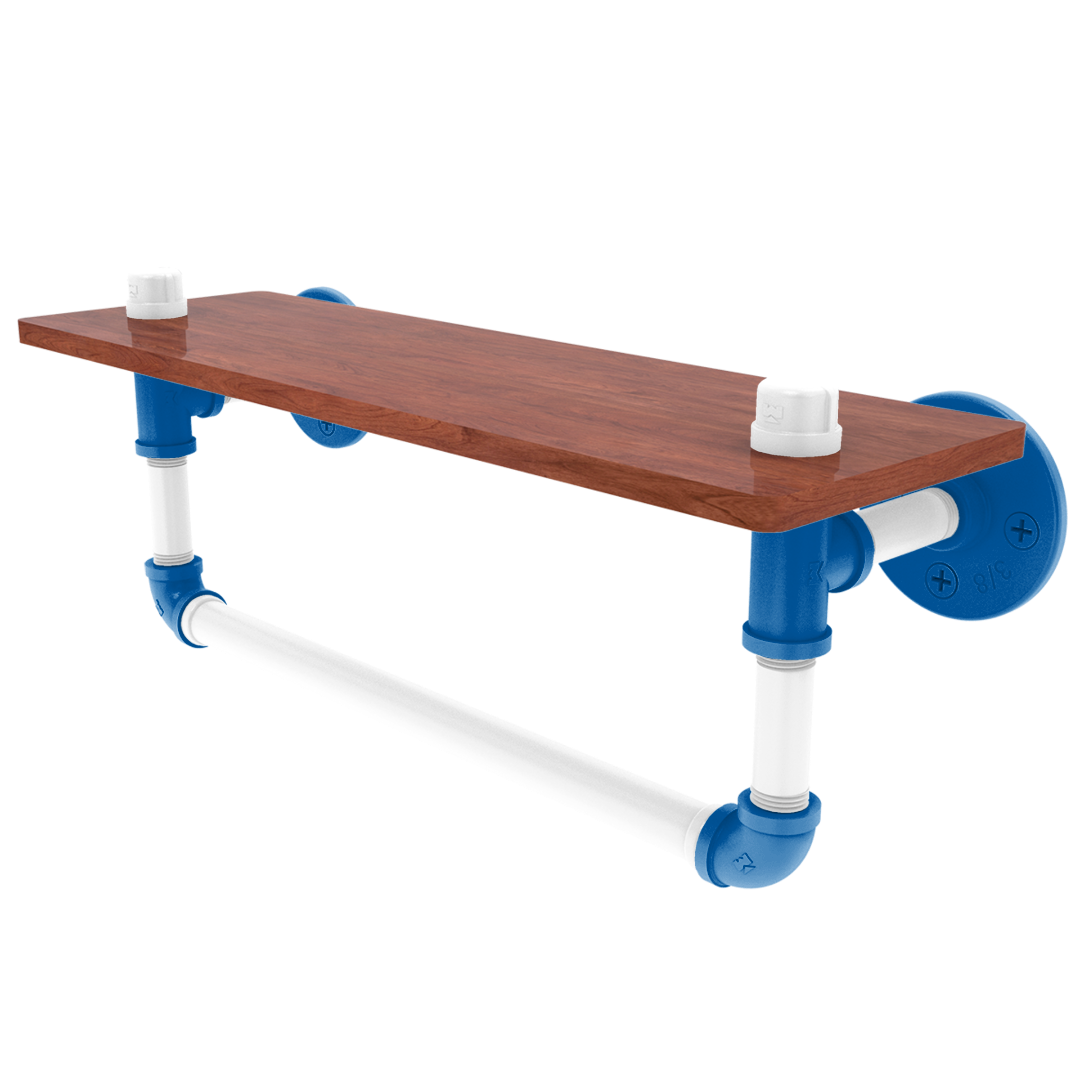 Collegiate Collection Wood Shelf with Towel Bar Lexington Legends Edition