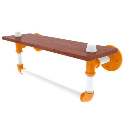 Collegiate Collection Wood Shelf with Towel Bar Knoxville Game Day Edition