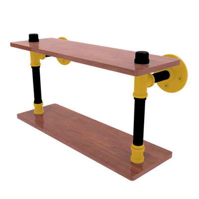 Collegiate Collection Wood Double Shelf Show-Me State Game Day Edition
