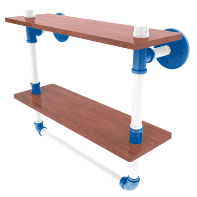 Collegiate Collection Double Wood Shelf with Towel Bar Lexington Legends Edition