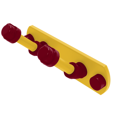Collegiate Collection 2 Position Multi Hook Twin Cities Maroon and Gold Edition