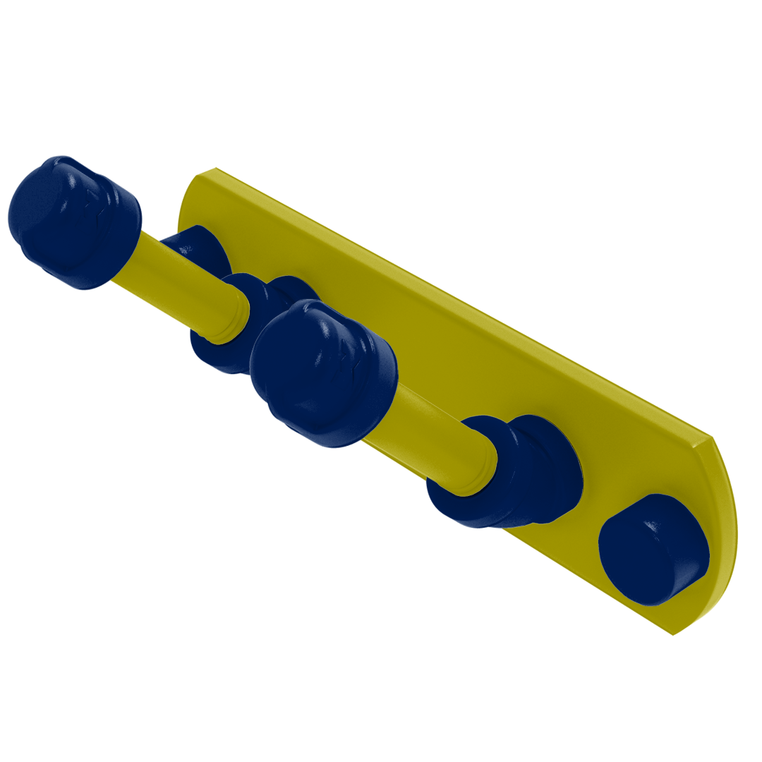 Collegiate Collection 2 Position Multi Hook Steel City Game Day Edition