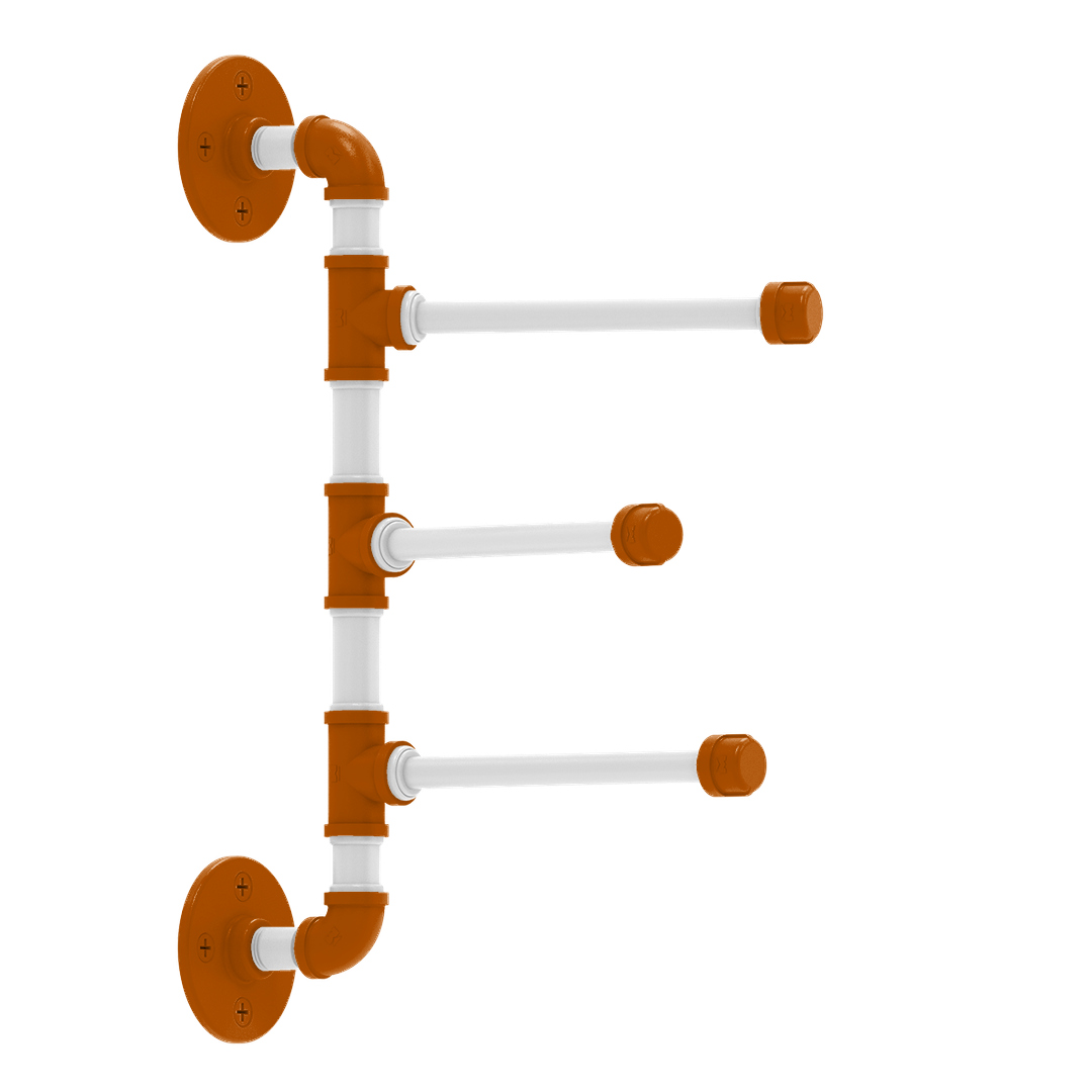 Collegiate Collection 3 Swing Arm Vertical Towel Bar Austin Game Day Edition