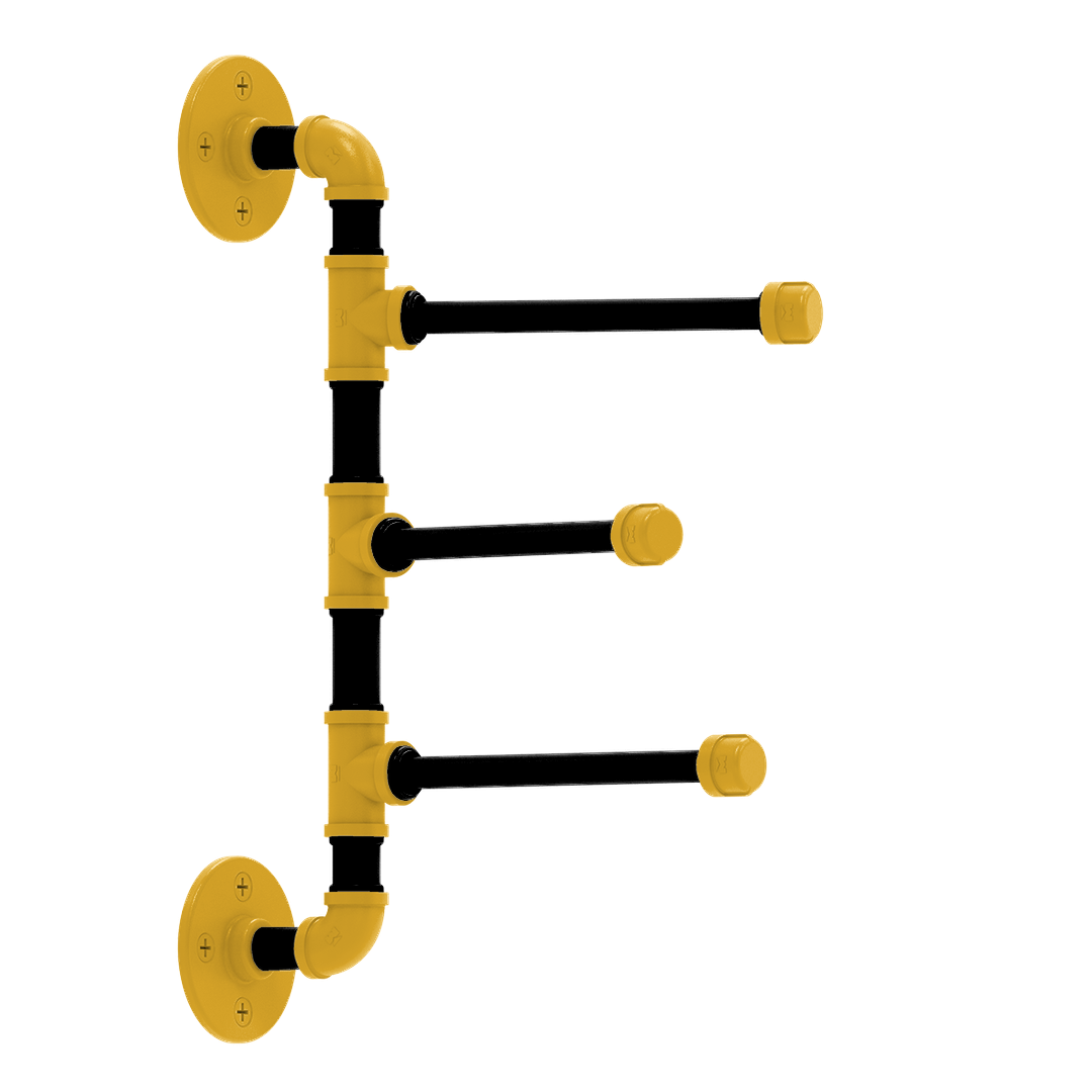 Collegiate Collection 3 Swing Arm Vertical Towel Bar Show-Me State Game Day Edition