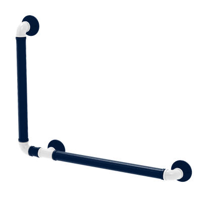 Collegiate Collection 90 Degree Grab Bar Left Hand Keystone State Blue and White Edition