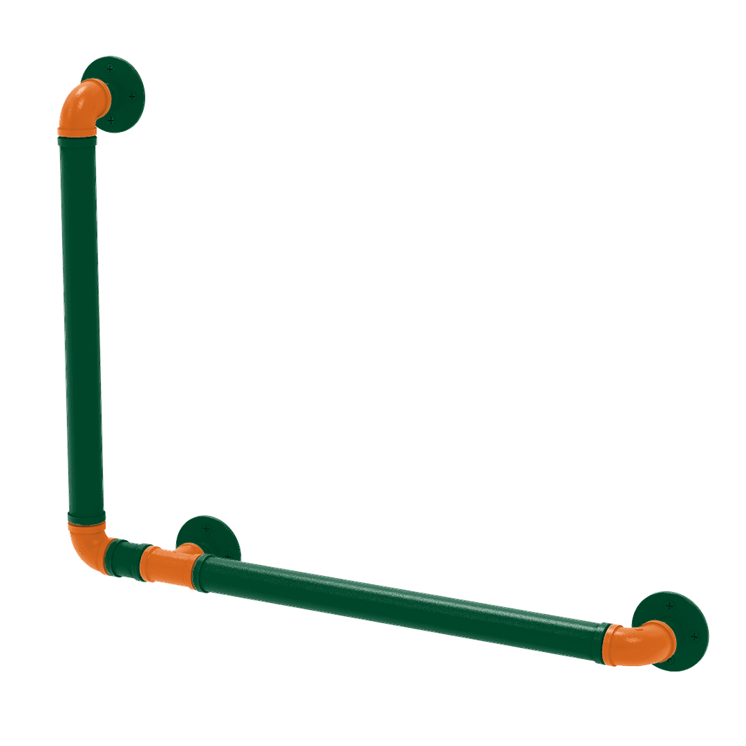 Collegiate Collection 90 Degree Grab Bar Left Hand South Beach Game Day Edition