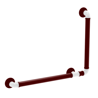 Collegiate Collection 90 Degree Grab Bar Right Hand College Station Maroon and White Edition