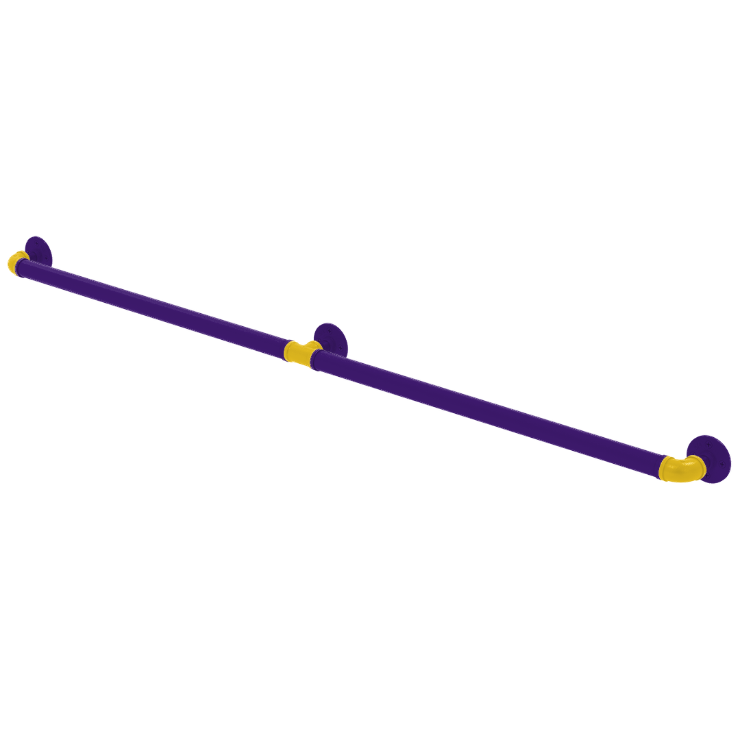 Collegiate Collection Extended 3 Post Grab Bar Bayou Bold Edition