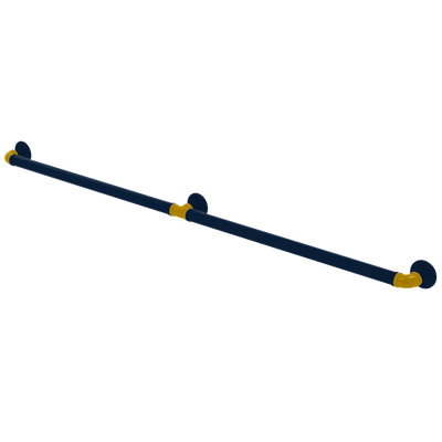 Collegiate Collection Extended 3 Post Grab Bar South Bend Game Day Edition