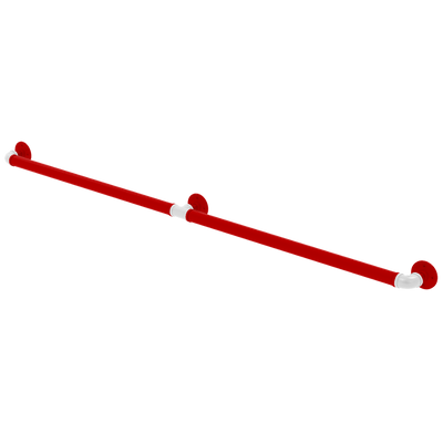 Collegiate Collection Extended 3 Post Grab Bar Cornhusker Red and White Edition