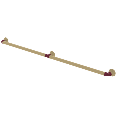 Collegiate Collection Extended 3 Post Grab Bar Tallahassee Garnet and Gold Edition