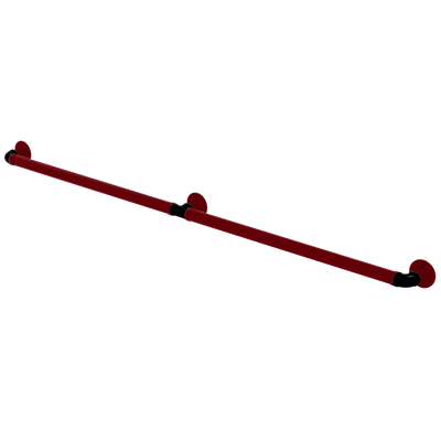 Collegiate Collection Extended 3 Post Grab Bar Columbia Garnet and Black Edition