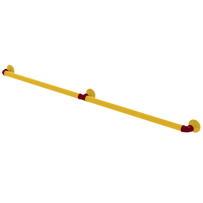 Collegiate Collection Extended 3 Post Grab Bar Twin Cities Maroon and Gold Edition
