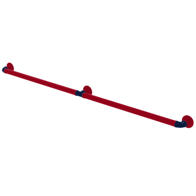 Collegiate Collection Extended 3 Post Grab Bar Tucson Red and Blue Edition