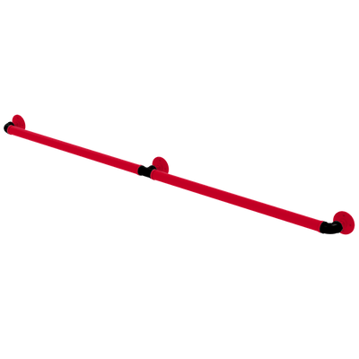 Collegiate Collection Extended 3 Post Grab Bar Cincy Red and Black Edition
