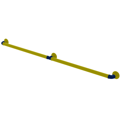 Collegiate Collection Extended 3 Post Grab Bar Steel City Game Day Edition