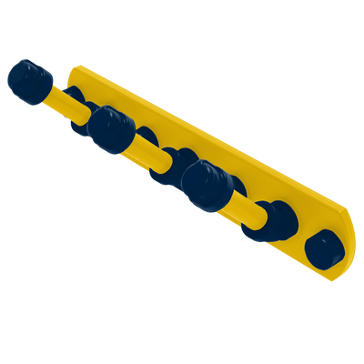 Collegiate Collection 3 Position Multi Hook Great Lakes Maize and Blue Edition