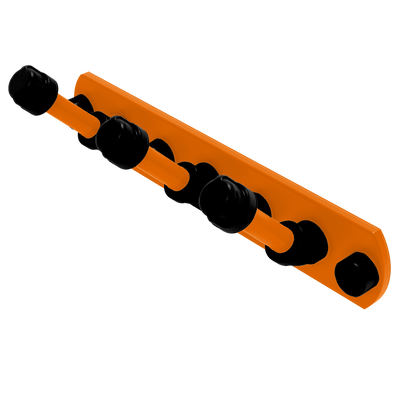 Collegiate Collection 3 Position Multi Hook Stillwater Orange and Black Edition