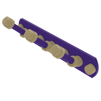 Collegiate Collection 3 Position Multi Hook Seattle Purple and Gold Edition