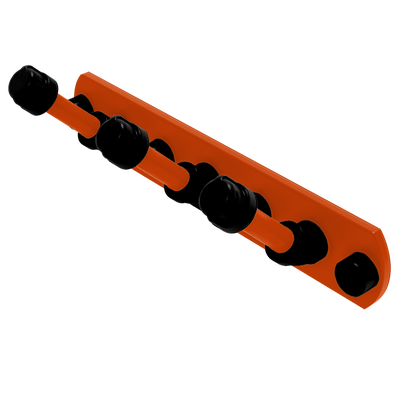 Collegiate Collection 3 Position Multi Hook Corvallis Orange and Black Edition