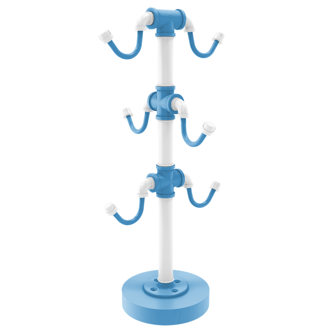 Collegiate Collection Countertop 6 Coffee Mug Holder Chapel Hill Game Day Edition