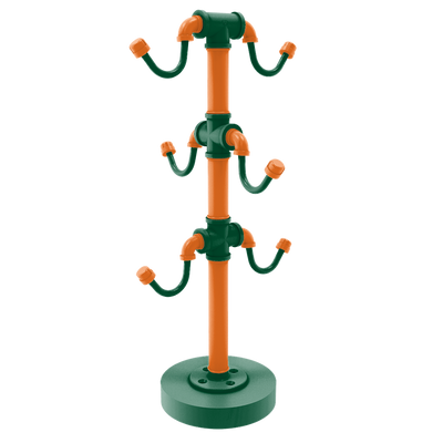 Collegiate Collection Countertop 6 Coffee Mug Holder South Beach Game Day Edition