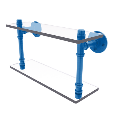 Collegiate Collection Double Glass Shelf Lexington Legends Edition