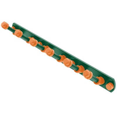 Collegiate Collection 6 Position Tie and Belt Rack South Beach Game Day Edition