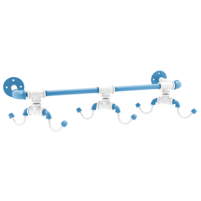 Collegiate Collection Wall Mounted 6 Coffee Mug Rack Chapel Hill Game Day Edition