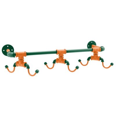 Collegiate Collection Wall Mounted 6 Coffee Mug Rack South Beach Game Day Edition