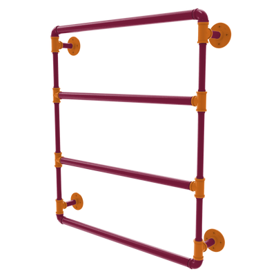 Collegiate Collection Wall Mounted Ladder Towel Bar Blacksburg Game Day Edition