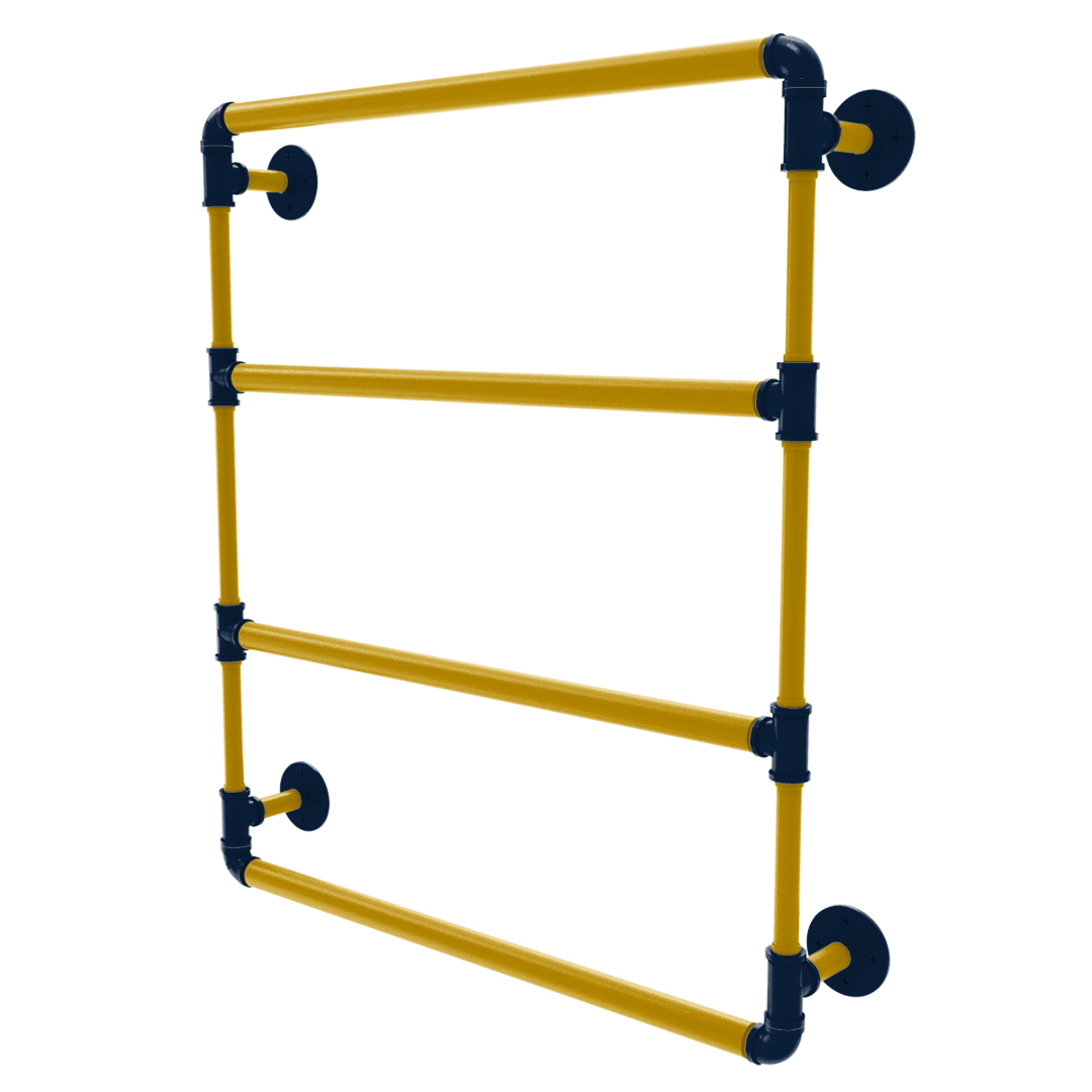Collegiate Collection Wall Mounted Ladder Towel Bar South Bend Game Day Edition