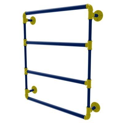 Collegiate Collection Wall Mounted Ladder Towel Bar Steel City Game Day Edition