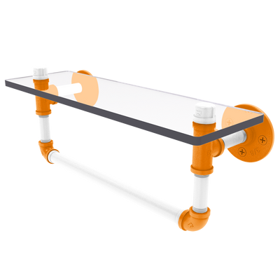 Collegiate Collection Glass Shelf with Towel Bar Knoxville Game Day Edition