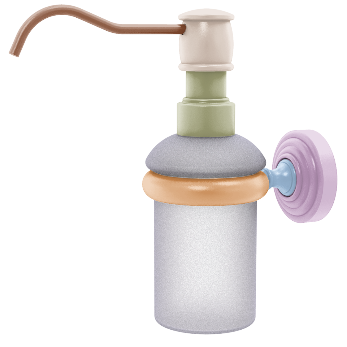 Waverly Place Wall Mounted Soap Dispenser Color Picker