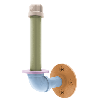 Pipeline Collection Upright Toilet Paper Holder Custom Color Picker