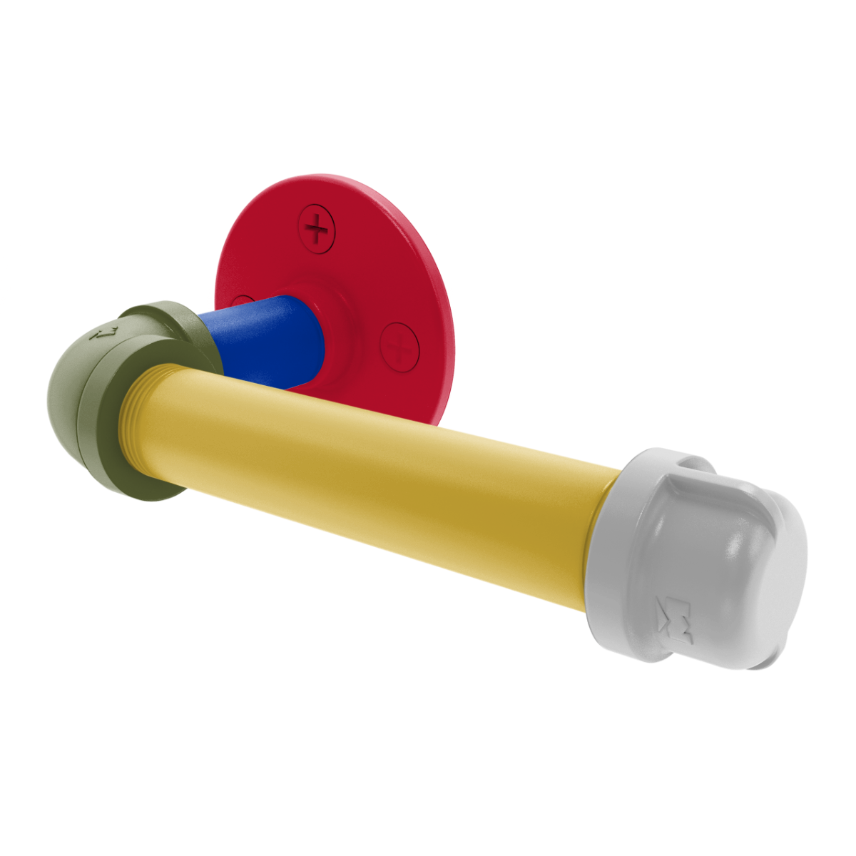 Pipeline Collection European Style Toilet Tissue Holder Custom Color Picker