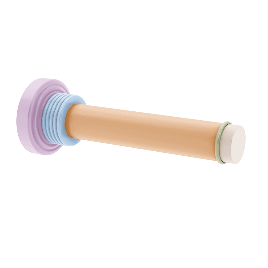 Waverly Place Collection Horizontal Reserve Roll Toilet Paper Holder Custom Colors