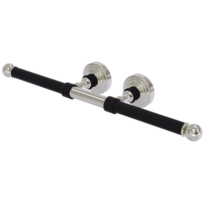 Waverly Place Collection Double Roll Toilet Tissue Holder Combination Finishes
