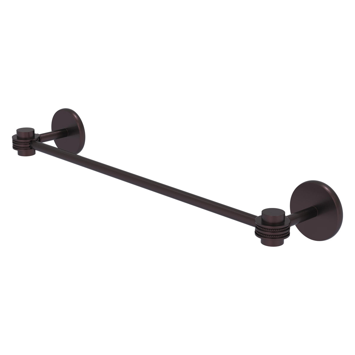 Satellite Orbit One Collection Towel Bar with Dotted Accents
