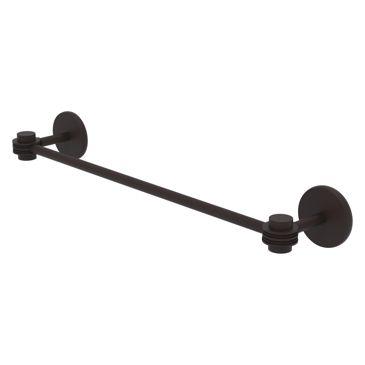 Satellite Orbit One Collection Towel Bar with Dotted Accents