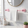 Satellite Orbit One Collection Towel Bar with Dotted Accents
