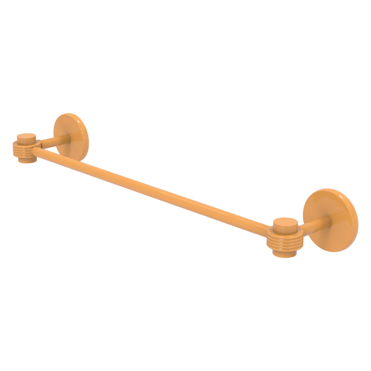 Satellite Orbit One Collection Towel Bar with Grooved Accents