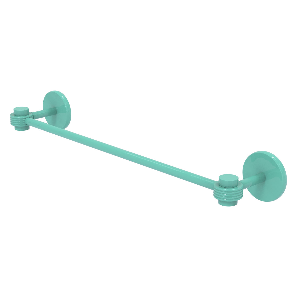 Satellite Orbit One Collection Towel Bar with Grooved Accents