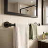 Satellite Orbit Two Collection Towel Bar with Smooth Accents