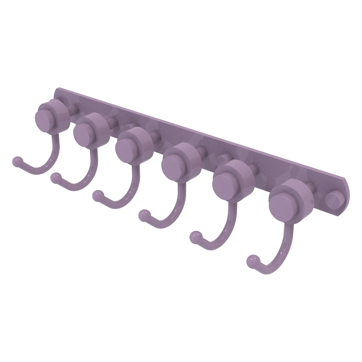 Mercury Collection 6 Position Tie and Belt Rack with Dotted Accent