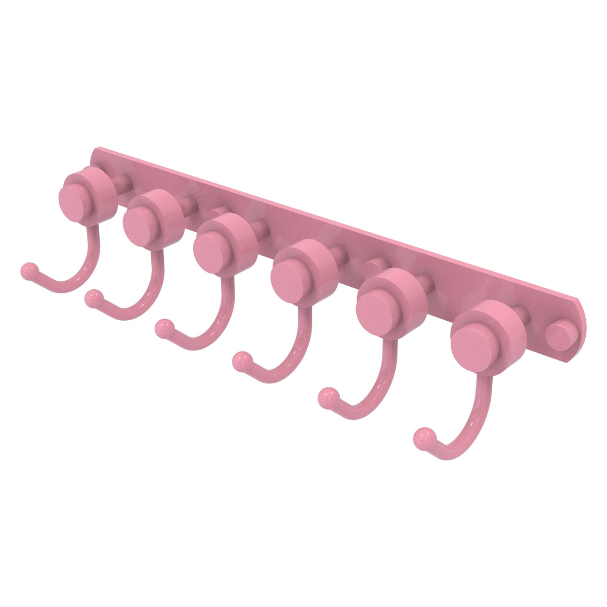 Mercury Collection 6 Position Tie and Belt Rack with Dotted Accent