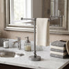 Vanity Top 2 Arm Guest Towel Valet