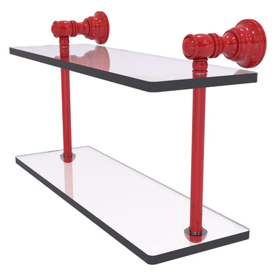 Carolina Collection Two Tiered Glass Shelf