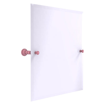 Carolina Collection Frameless Rectangular Tilt Mirror with Beveled Edge